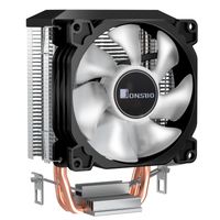 Miniatura 17 de Jonsbo CR 1200E sistema de refrigeraci  n para ordenador Procesador Disipador t  rmico Radiador 9 2 cm Negro 1 pieza s