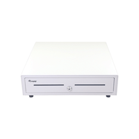 Miniatura 1 de TPV CAJON PORTAMONEDAS EQUIP APERTURA MANUAL Y AUTOMATICA CONECTOR RJ11 COLOR BLANCO
