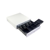 Miniatura 7 de TPV CAJON PORTAMONEDAS EQUIP APERTURA MANUAL Y AUTOMATICA CONECTOR RJ11 COLOR BLANCO