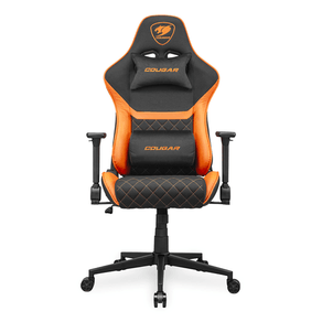Cougar-Silla-Armor-One-V2-F-Negro-Naranja
