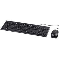 Miniatura 1 de Hama Kit teclado y rat  n con cable Cortino ESP