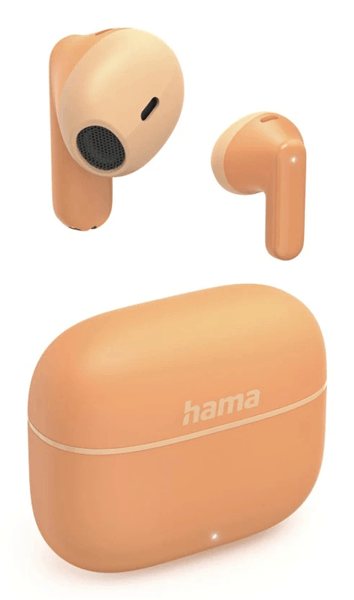 Hama AUDIO Auriculares BT TWS Freedom Light II, Naranja