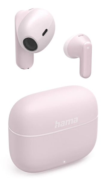 Hama AUDIO Auriculares BT TWS Freedom Light II, Rosa