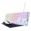 TECLADO-MOUSE-Y-ALFOMBRILLA-TRUST-GAMING-GXT-794-BLANCO-RGB-RATON-WIRELESS-4800DPI-TECLADO-CABLE