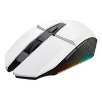 Miniatura 3 de TECLADO MOUSE Y ALFOMBRILLA TRUST GAMING GXT 794 BLANCO RGB RATON WIRELESS 4800DPI TECLADO CABLE