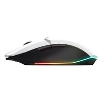Miniatura 8 de TECLADO MOUSE Y ALFOMBRILLA TRUST GAMING GXT 794 BLANCO RGB RATON WIRELESS 4800DPI TECLADO CABLE