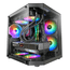CAJA MICROATX MARS GAMING MC3TLITE NEGRO 3 PANELES CRISTAL TEMPLADO GPU MAX. 275mm 1x3.5 2x2.5