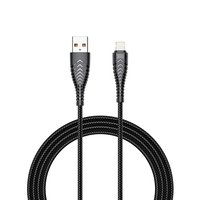 Miniatura 1 de Veger USB2 0 Conexi  n USB A a Lightning de Nylon trenzado 1 2m