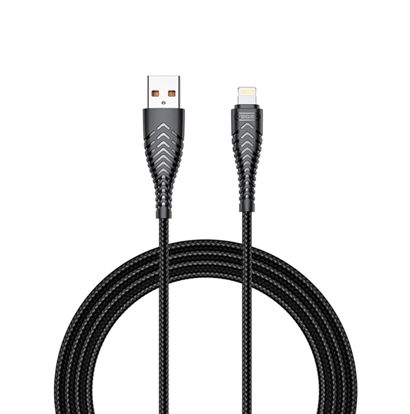 Veger USB2 0 Conexi n USB A a Lightning de Nylon trenzado 1 2m