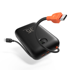 VEGER-Powerbank-20000-mAh-con-cables-Type-C-y-Lightning-inegrados-32Wk2-Negro