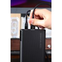 Miniatura 4 de VEGER TC130 VG W2503 T130 25000mAh powerbank 130W cables bulit in