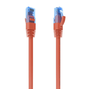CABLE-RED-AISENS-LATIGUILLO-RJ45-CAT.6-UTP-AWG26-CCA-ROJO-25CM