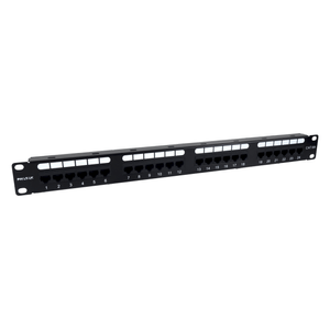 Caja-PHASAK--Patch-panel-19--24P-PHASAK-Cat.6-UTP-RJ45-DUAL-1U---Organizador---PU-2424--Negro