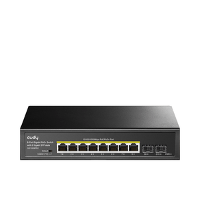 CUDY-8-Port-Gigabit-PoE--Switch-with-2-Gigabit-SFP-slot-120W
