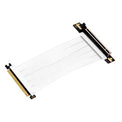 Cable Extensión Abysm Riser Pcie 4.0 Blanco