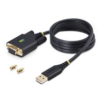 Miniatura 9 de 3ft 1m USB to Null Modem Serial Cable