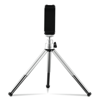 Miniatura 1 de Hama Fancy 2in1 tripode Smartphone C  mara digital 3 pata s  Plata