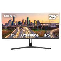 Miniatura 2 de NILOX Monitor 29”, FHD, IPS UltraWide, 4ms, 75 Hz, HDMI y DP   29" LED IPS 2K HDMI Altavoces