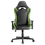SILLA GAMER MARS GAMING MGCPROBG NEGRA CON DETALLE VERDES BRAZOS REGULABLES EN ALTURA RECLINABLE 135º COJINES ERGONOMICOS SOFT-TOUCH RUEDAS XL