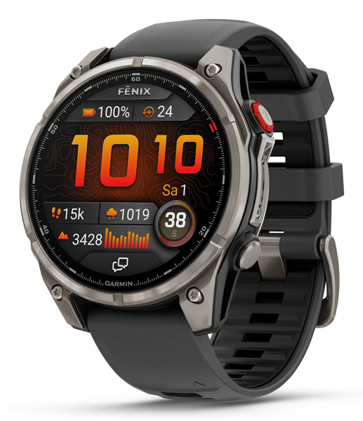 DEPORTE GARMIN FENIX 8 PRO 47 MM AMOLED ZAFIRO GRIS T
