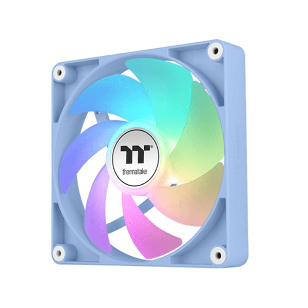 VENTILADOR CAJA THERMALTAKE CT120 ARGB 2XVENT AZUL HYDRANGEA