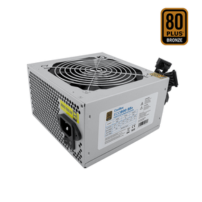 Fuente Alimentación 300W COOLBOX  COOLBOX FUENTE DE ALIMENTACION ATX ECO-500 80+ BRONZE 300W BULK (100V-240V) 80 PLUS Bronze Non-Modular Grey