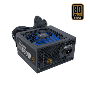Fuente Alimentación 650W COOLBOX  COOLBOX FUENTE DE ALIMENTACION ATX COOLPOWER 650W 80+BRONZE (115V-230V) 80 PLUS Bronze  Negro