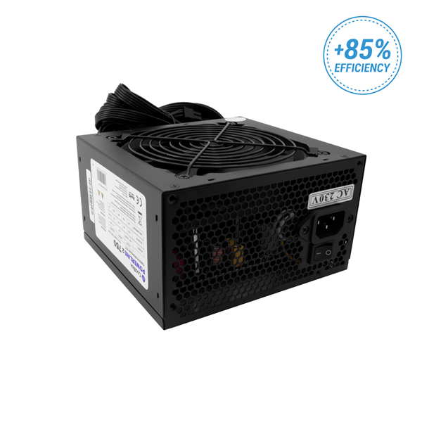 Fuente Alimentación 750W COOLBOX COOLBOX FUENTE DE ALIMENTACION ATX POWERLINE 2 750W 85%EFI Non-Modular Negro