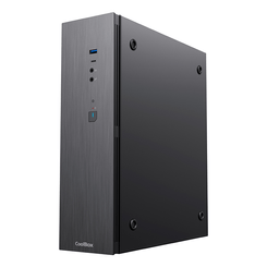 COOLBOX  CAJA MATX SLIM T370 USB-C 3.2 GEN1 FTE.300TBZ 300W 80+BRONZE  Negro Incluye Fuente