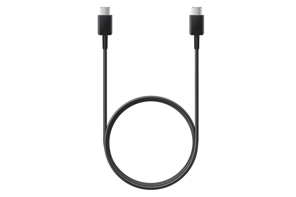 SAMSUNG cable USB C Macho/Macho, Negro