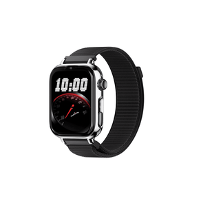 SaveFamily SaveWatch Plus 2 Reloj Inteligente para ni  os 4G Esfera Plata correa Tela Negra