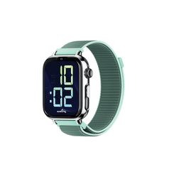 SaveFamily SaveWatch Plus 2 Reloj Inteligente para ni  os 4G Esfera Plata correa Tela Ocean