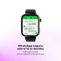 Miniatura 7 de SaveFamily SaveWatch Plus 2 Reloj Inteligente para ni  os 4G Esfera Plata correa Tela Ocean