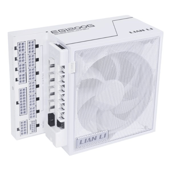 Fuente Alimentación 1200W LIAN LI EG1200G 80 PLUS Gold Fully-Modular Blanco