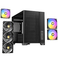 Miniatura 16 de CAJA ANTEC FLUX M MATX NEGRA