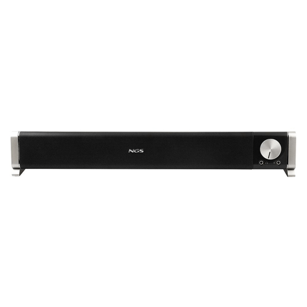 BARRA DE SONIDO BLUETOOTH NGS SB500-BT 20W ALIMENTADO POR USB JACK 3.5 CONTROL DE VOLUMEN NEGRO