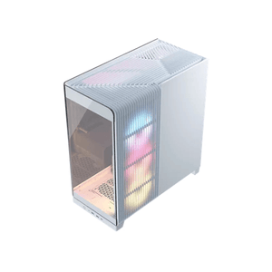 Caja CORSAIR  4500X LX-R RGB Tempered Glass Mid-Tower, White  Blanco