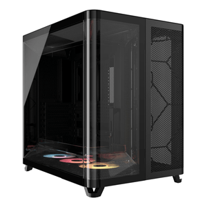 CAJA CORSAIR AIR 5400 RS-R ARGB TG MID TOWER BLACK CC-9011318-WW