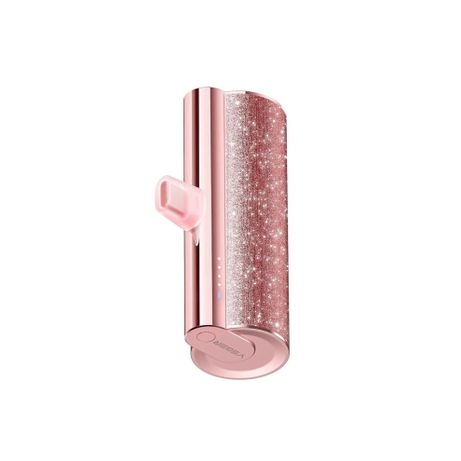 Veger Power Bank Plug on L 5000mAh 18 5W Rosa - Imagen 2 de 2 Veger Power Bank Plug on L 5000mAh 18 5W Rosa - Imagen 2 de 2