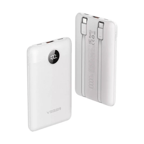 VEGER-C11-VG-W1170-PowerBank-10000mAh-smallest-PD20W-with-cables-bulit-in-Blanco