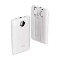 Miniatura 2 de VEGER C11 VG W1170 PowerBank 10000mAh smallest PD20W with cables bulit in Blanco