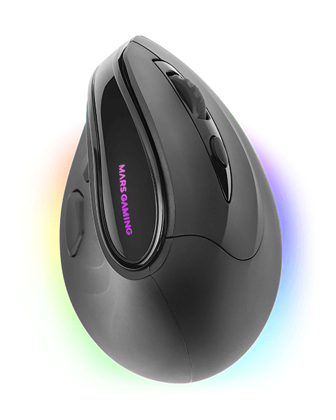MARS GAMING RATÓN ERGO VERTI.RGB INALÁM. TRI-MODE