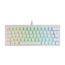 TECLADO MARS GAMING COMPACTO MKMINIPROWBRES HOT-SWAP MECANICO SWITCH MARRON RGB CHROMA BLANCO