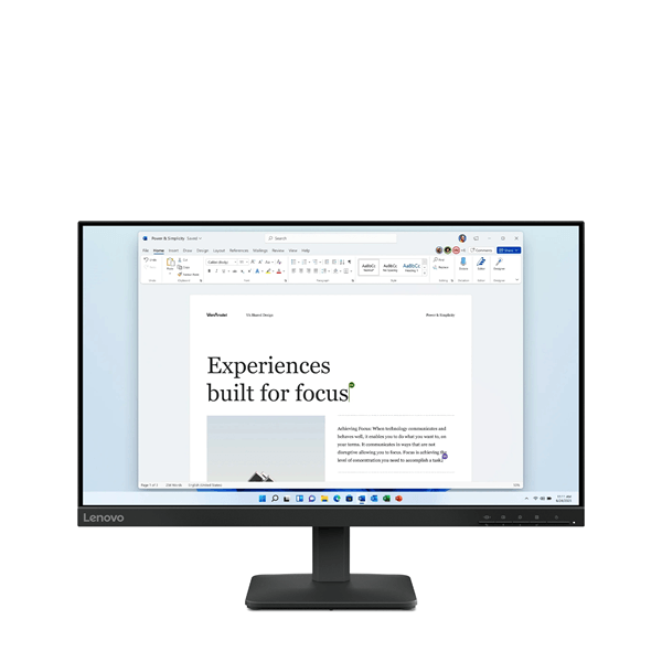 LENOVO L24-4e 23.8" LCD IPS Full HD HDMI VGA