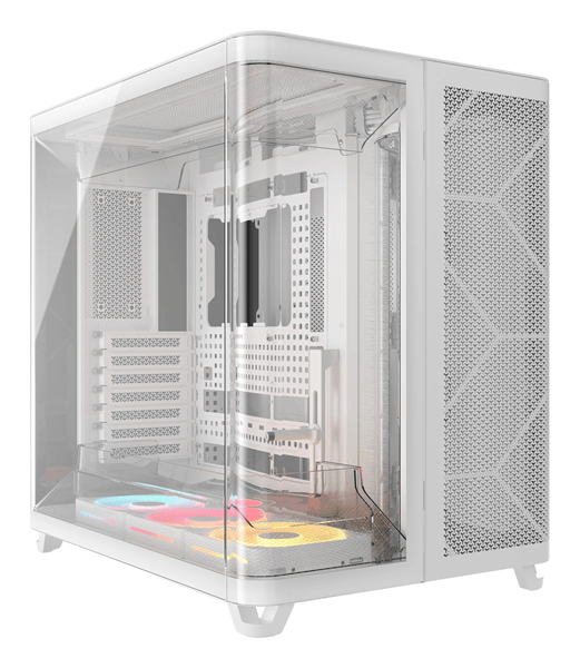 CAJA CORSAIR AIR 5400 LX-R LINK TG MID TOWER WHITE CC-9011321-WW