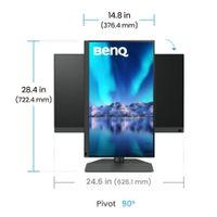 Miniatura 5 de BENQ SW242Q   24.1" LED IPS WQXGA HDMI