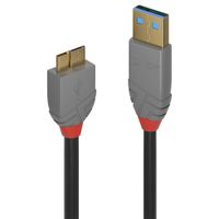 Miniatura 2 de 1M USB 3.0 TYPE A TO  MICRO-B CABLE  ANTHRA LINE