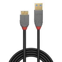 Miniatura 3 de 1M USB 3.0 TYPE A TO  MICRO-B CABLE  ANTHRA LINE
