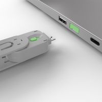 Miniatura 5 de USB PORT LOCKS 4XGREEN+KEY