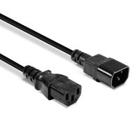 Miniatura 4 de 1M IEC EXTENSION CABLE IEC C14 TO IEC C13